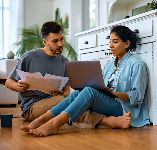Buyers getting ready to buy a home
